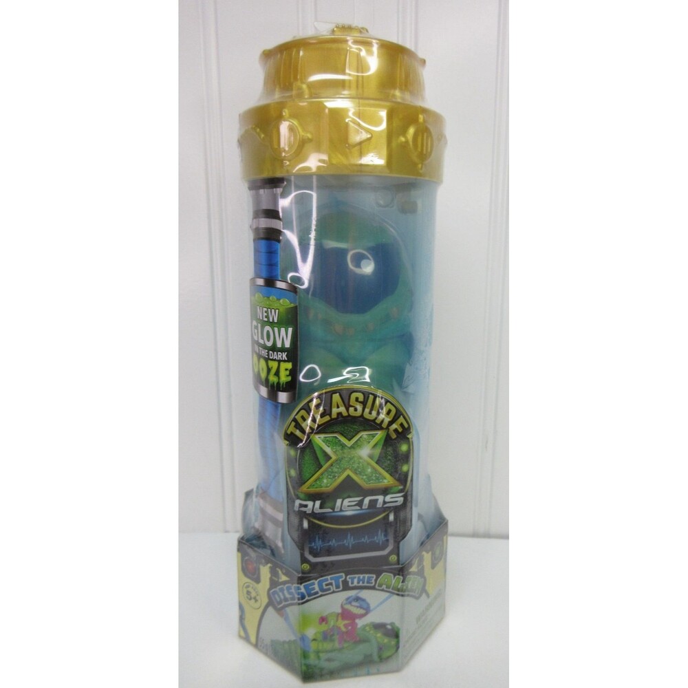 Treasure X Aliens Dissect The Alien GLOW IN THE DARK OOZE Sealed